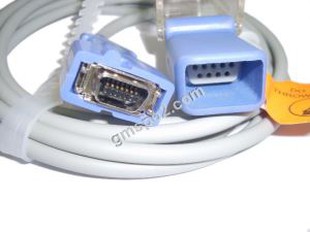 Nellcor OXIMAX DOC-10 Spo2 Adaptör Kablosu, 14PIN Erkek 3M-> DB9F ile birlikte kullanın