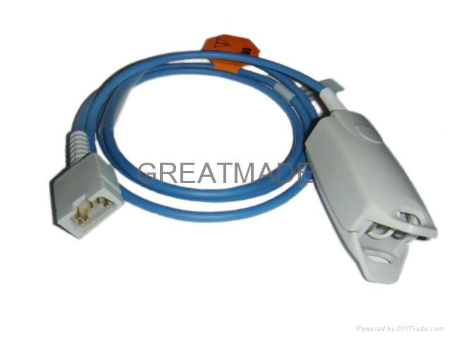 9168-00 uyumlu yeniden kullanılabilir yetişkin parmak klip Spo2 sensör