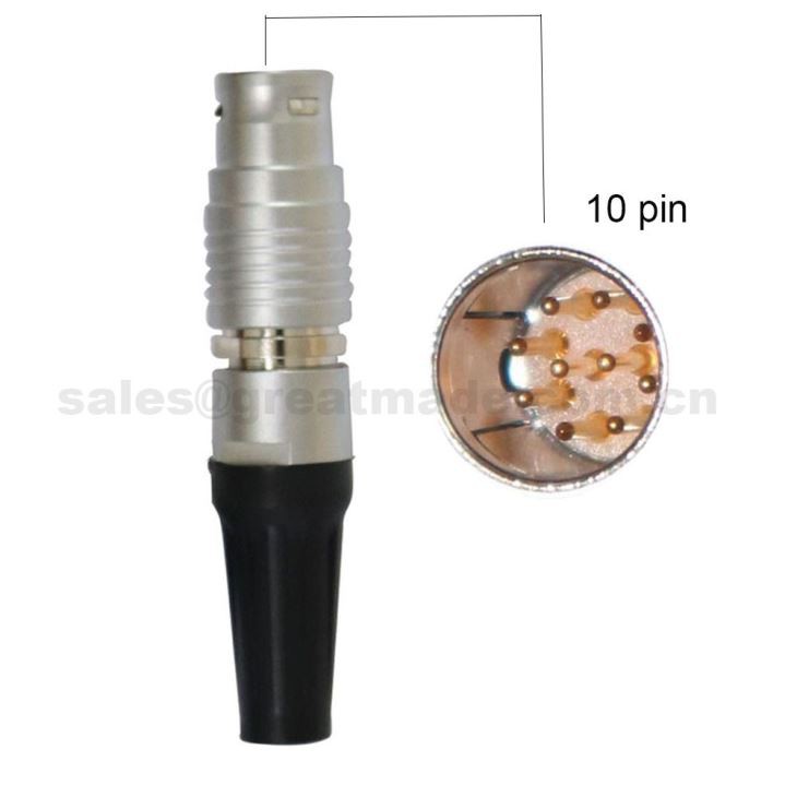 FGG PHG 2B 310 Push-pull Metal Straight Plug/free Socket Connector