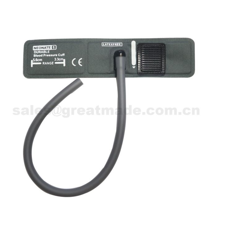 Kardiyolojik #1 tansiyon manşet, 3.3-5.6 cm kol çevresi, laf ebesi, olmadan tek tüp