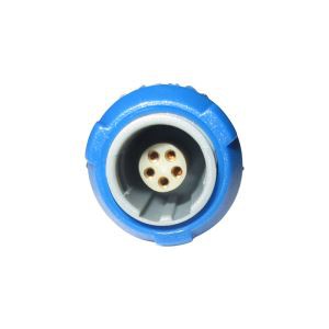 1P Tıbbi Konektör PKG 2, 3pin 5-8 Pin 1P Sabit Soket 40 Derece İki Anahtarlama