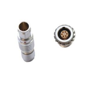 FGG EGG 1B Serisi 306 Push-Pull Metal Düz Fiş/ Sabit Soket Konektörü