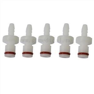 Marquette ile Plastik Erkek Kilitleme Konektörü NIBP Manşet Hava Hortumu Konnektör Kullanımı