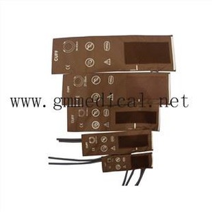 Çift Tüplü Yeniden Kullanılabilir Kan Basıncı Manşeti (Bebek, Pediatrik, küçük Yetişkin, yetişkin, Büyük Yetişkin, BUDAK. Konektörsüz.