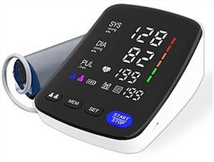Elektronik Sphygmomanometer Otomatik Kan Basıncı Monitörü Kol Sphygmomanometer