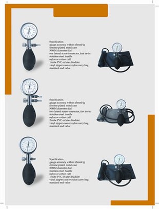 Matual Aneroid Tansiyon Aleti Kan Basıncı Manşeti